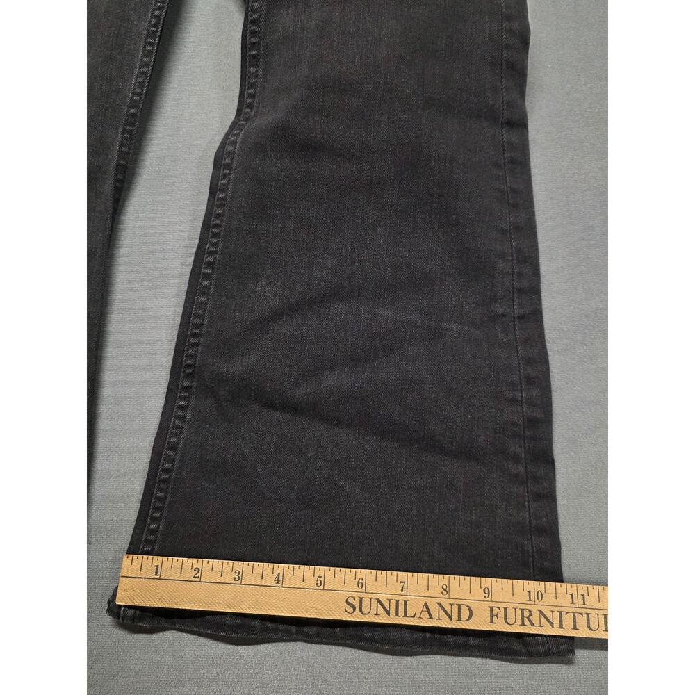 Free People We The Free Jayde Flare Jumpsuit Black Mamba Denim Size Small - Picture 8 of 9